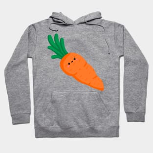 cute kawaii carot Hoodie